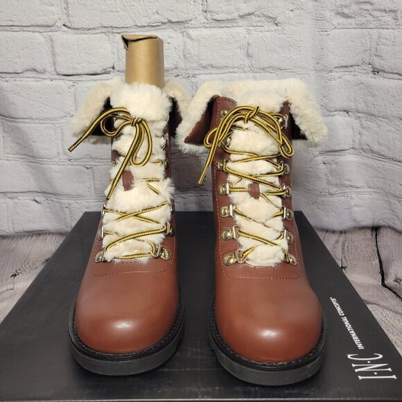 Hannia Womens Padded Insole Lace up Booties - Picture 3 of 10